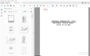 Square Shooter SS-836A Parts Manual 235743 - PDF DOWNLOAD