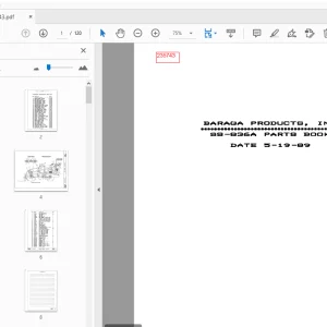 Square Shooter SS-836A Parts Manual 235743 - PDF DOWNLOAD