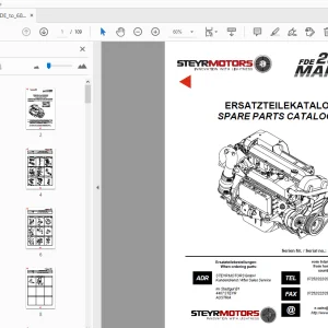 Steyr FDE MO236 Marine Turbo Diesel Parts Manual_68217999 - PDF