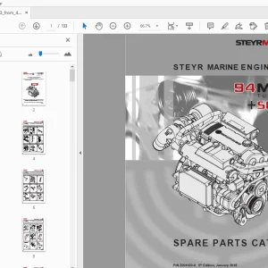 Steyr M094K33 Marine Turbo Diesel Solas Parts Manual_48217001 - PDF