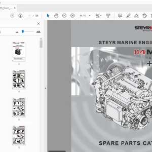 Steyr MO114K33 Marine Turbo Diesel Solas Parts Manual_48224001-1 - PDF