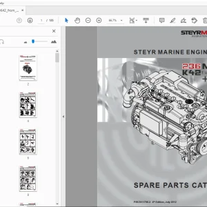 Steyr MO236K42 Marine Turbo Diesel Solas Parts Manual_68227001 - PDF