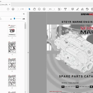Steyr SE126E32 Marine Engines Parts Manual_682410001 - PDF