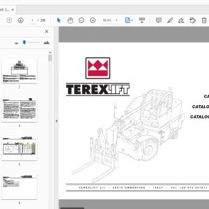 TEREXLIFT Girolift 3514 SPARE PARTS MANUAL 57.0400.5100 - PDF DOWNLOAD