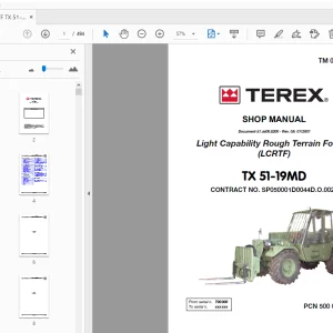 Terex LCRTF TX 51-19MD Service Manual 57.4400.8200_070701 - PDF DOWNLOAD
