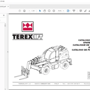 TerexLift Gyro 4020 Parts Manual 57.0408.3000 - PDF DOWNLOAD