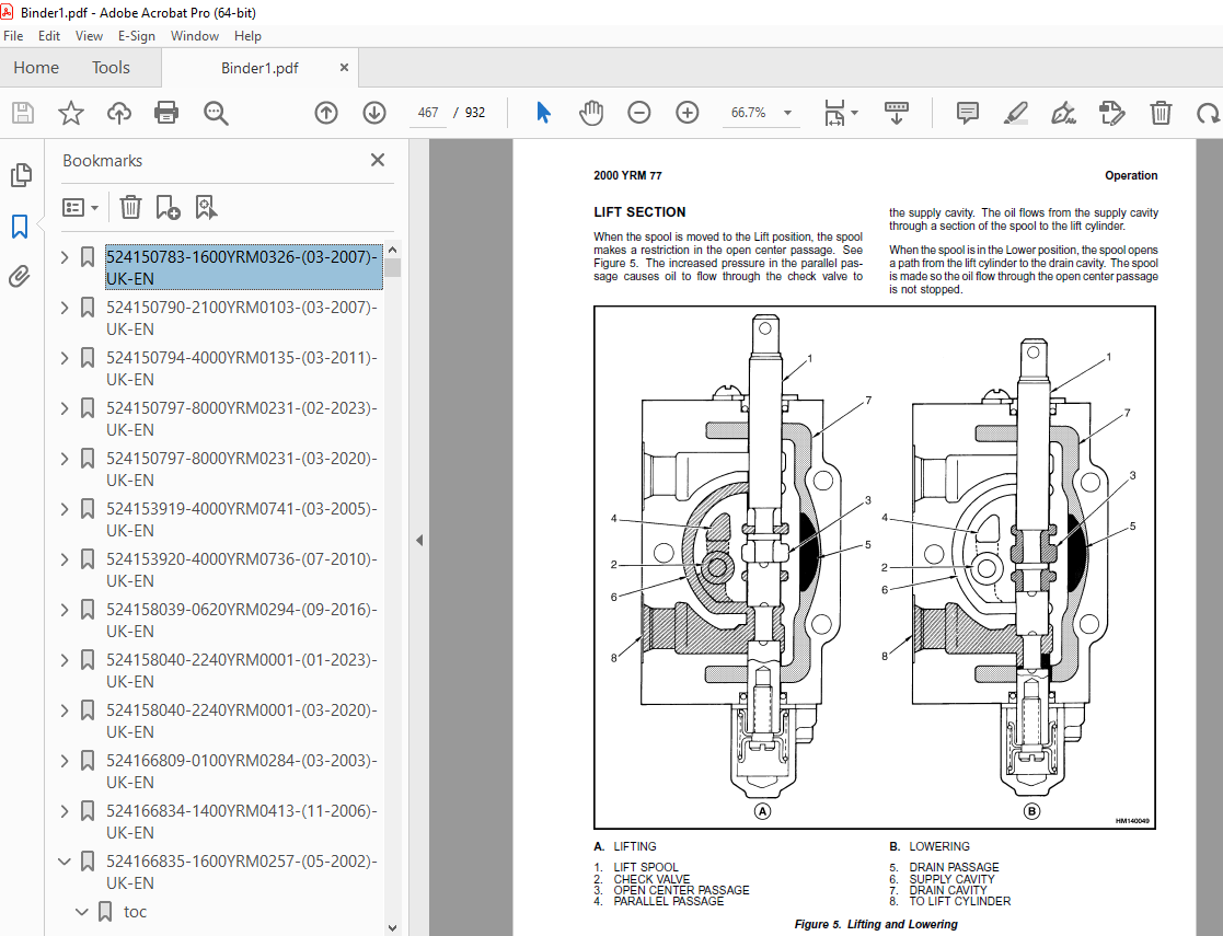 Yale Forklift A839 (ERC35-40-45-55HG) Service Manual - PDF DOWNLOAD ...