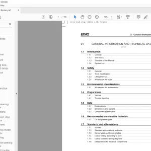 Atlet Forklift A-Ergo Service Manual D003936  - PDF DOWNLOAD