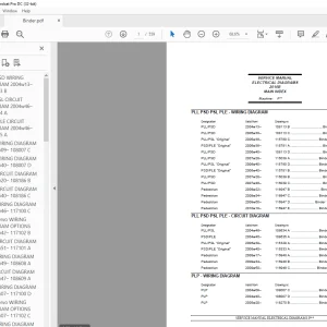 Atlet Forklift P Series PLP Electrical Diagrams Manual 2010B - PDF DOWNLOAD