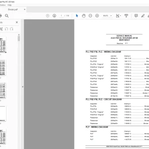 Atlet Forklift P Series PLP Electrical Diagrams Manual 2013B - PDF DOWNLOAD