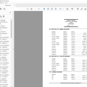 Atlet Forklift PLL PSD PSL PLE ELECTRICAL DIAGRAMS Manual 2010B - PDF DOWNLOAD