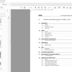 Atlet Forklift PLL PSD PSL PLE SERVICE MANUAL 2013B - PDF DOWNLOAD