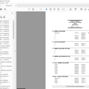 Atlet Forklift T OP A X ELECTRICAL DIAGRAM MANUAL 2012A