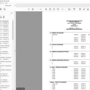 Atlet Forklift T OP A X ELECTRICAL DIAGRAM MANUAL 2012A - PDF DOWNLOAD