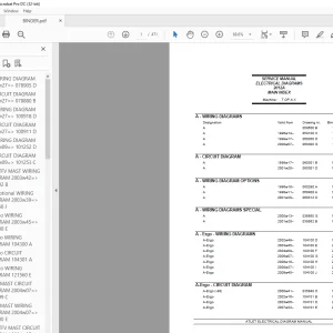 Atlet Forklift T OP A X ELECTRICAL DIAGRAMS MANUAL 2012A - PDF DOWNLOAD