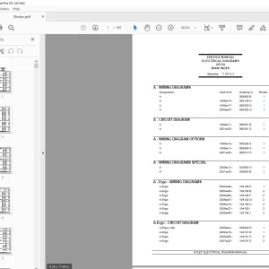 Atlet Forklift T OP A X ELECTRICAL DIAGRAMS MANUAL 2013A PDF
