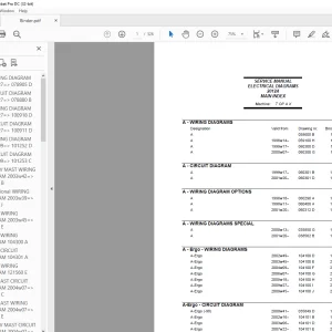 Atlet Forklift T OP A X ELECTRICAL DIAGRAMS Manual - PDF DOWNLOAD