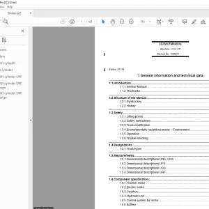 Atlet Forklift U AC PP Service Manual (005954) - PDF DOWNLOAD