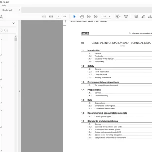 Atlet Forklift X-ERGO Service Manual D003910 - PDF DOWNLOAD