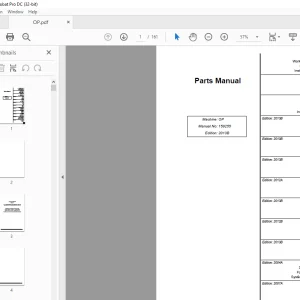 Atlet OP Parts Manual 159255 - PDF DOWNLOAD