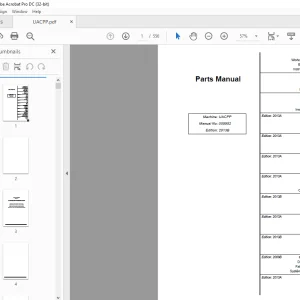 Atlet UACPP Parts Manual - PDF DOWNLOAD