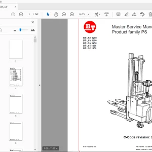 BT BT LSR 1200 BT LSV 1600 BT LSV 1250 BT LST 1350 Service Manual - PDF