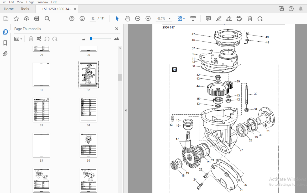 BT Forklift LSF 1250/1600 Quality Parts Manual - PDF - HeyDownloads ...