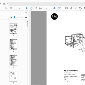 BT Forklift OMC OMCW Parts List Manual PDF