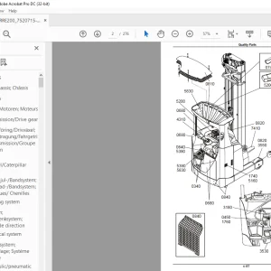 BT Forklift RRE200 Quality Parts Manual  -  PDF DOWNLOAD