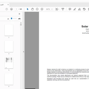 Daewoo Excavator Solar 225LL Shop Manual 023-00078E - PDF