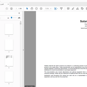 Daewoo Excavator Solar 290LL Shop Manual 2023-7132E - PDF