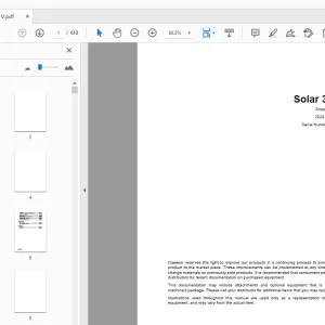 Daewoo Excavator Solar 300LC-V Shop Manual 2023-7135AE - PDF