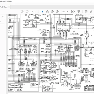 Daewoo Heavy Industries And Machinery LTD M400-III Plus Electric Schematic Manual