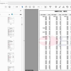 EP Forklift C240 Engine Isuzu Part Manual - PDF DOWNLOAD
