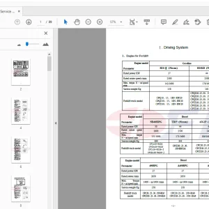 EP Forklift R 10-35T Service Manual - PDF DOWNLOAD