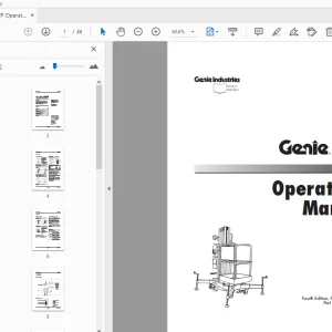 Genie AWP Operator's Manual 33424 - PDF DOWNLOAD