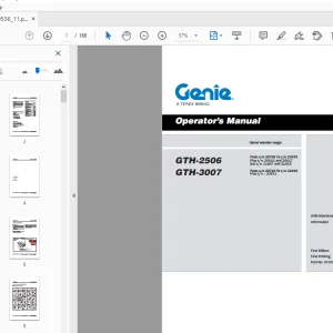 Genie GTH-2506 GTH-3007 Operator's Manual - PDF DOWNLOAD