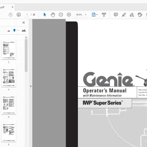 Genie IWP Super Series Operator’s Manual 48643 - PDF