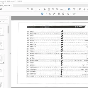Heli Forklift G Series 8t.10t AC Electric Tractor parts manual - PDF DOWNLOAD