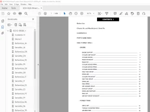KCM 90Z6 Wheel Loader Parts Manual 93313-00580 - PDF DOWNLOAD
