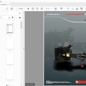 Manitou Cylinder Handler 4T - CH 4 Repair Manual - PDF