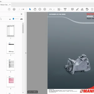 Manitou Motor Series 51 51-1 Repair Manual_647040EN - PDF