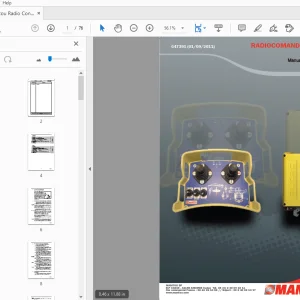 Manitou Radio Control C26-Pro Repair Manual_647391FR - PDF