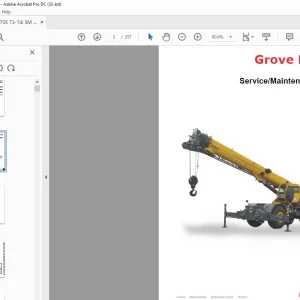 Manitowoc Grove RT770E SERVICE Manual - PDF DOWNLOAD