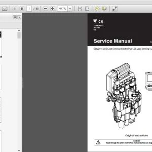 New Holland EasyDrive LCS Load Sensing Service Manual - PDF DOWNLOAD