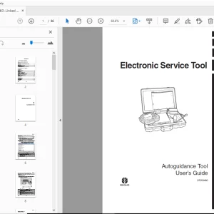 New Holland Electronic Service Tool Autoguidance Tool Manual - PDF