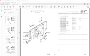 Nichiyu Forklift FB10P-70-SF Parts Manual - PDF DOWNLOAD