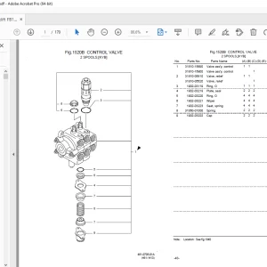 Nichiyu Forklift FB10P-DC70 Parts Manual - PDF DOWNLOAD