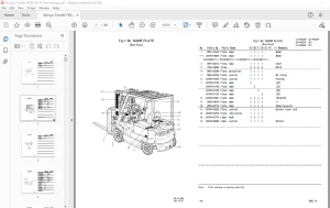Nichiyu Forklift FB20P-60-SF Parts Manual - PDF DOWNLOAD