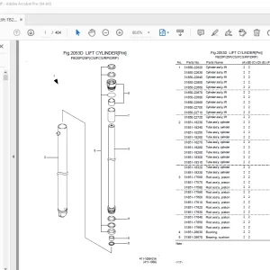 Nichiyu Forklift FB20P-75 Service Manual - PDF DOWNLOAD